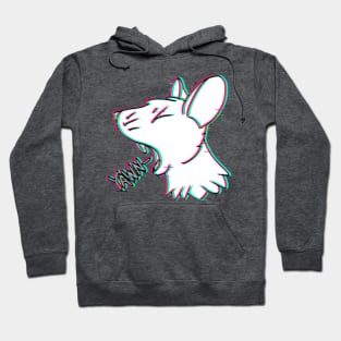 Rat Yawn (Glitched Version) Hoodie